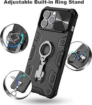 Amazon.co.jp: iPhone13 Pro Max ケース リング 付き 耐衝撃